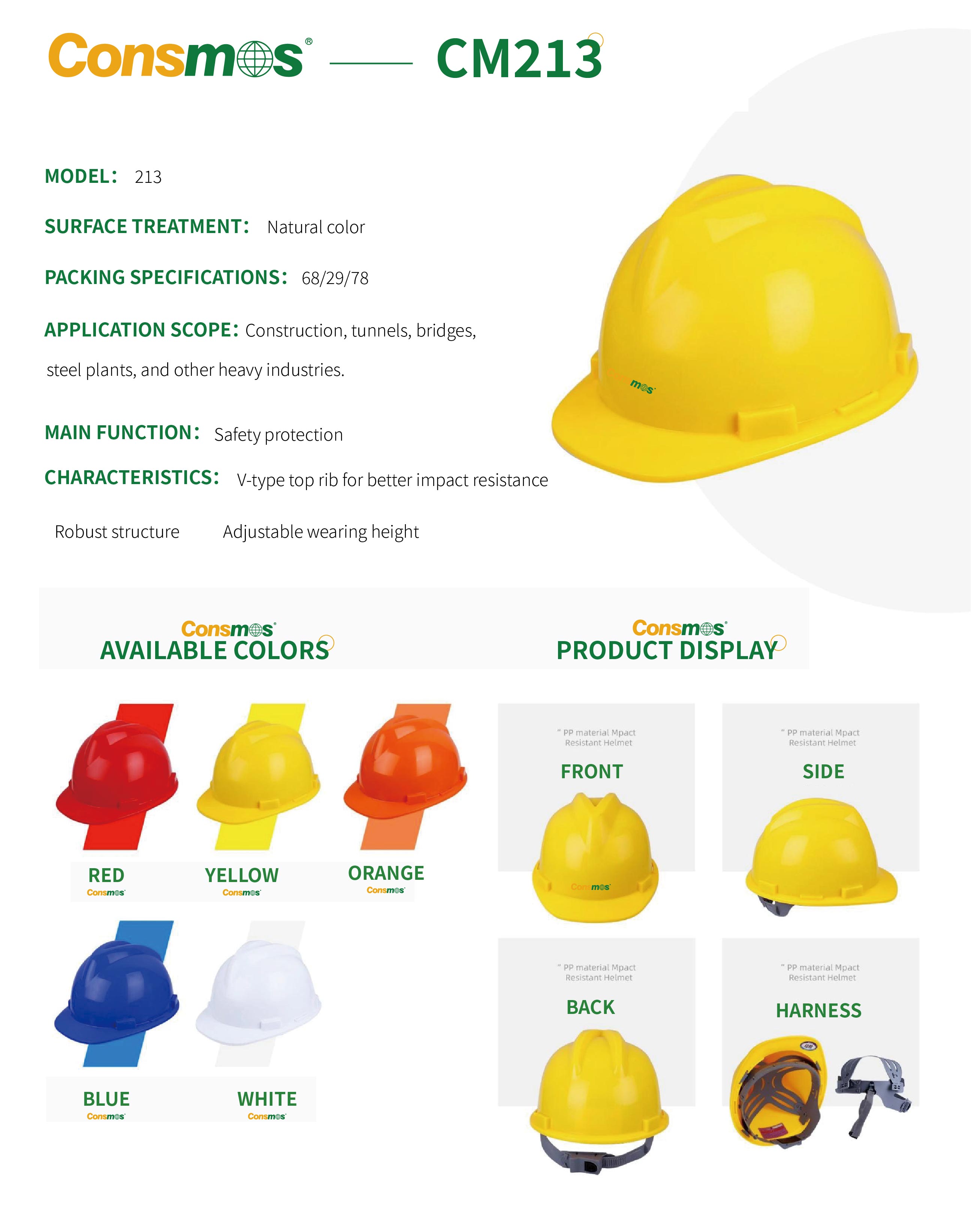 V-Type Helmet Series